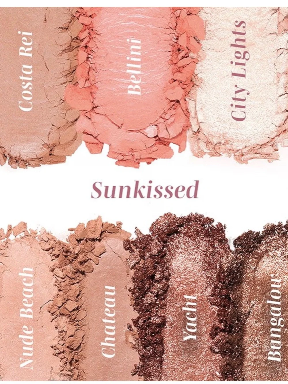 Wander Beauty Peach & Neutral Eye + Face Palette